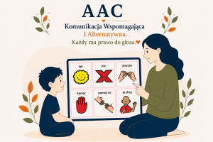 Komunikacja AAC – dziecko korzystające z komunikacji alternatywnej i wspomagającej