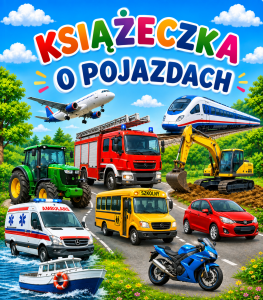 „Pojazdy” – książeczka do czytania uczestniczącego